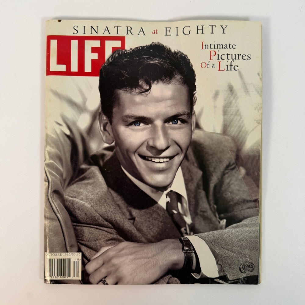 LIFE Magazine October 1995 Frank Sinatra at Eighty Intimate Pictures of a Life
